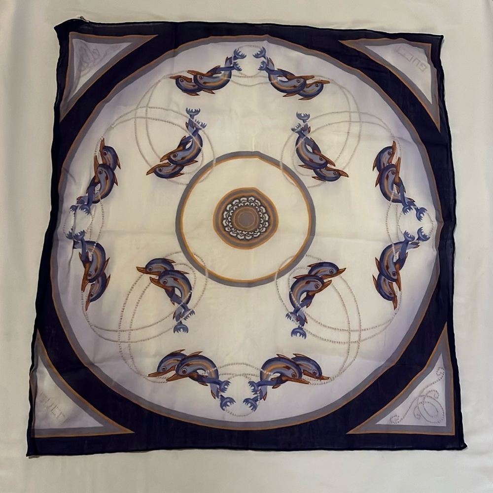 Vintage Gucci pocket square